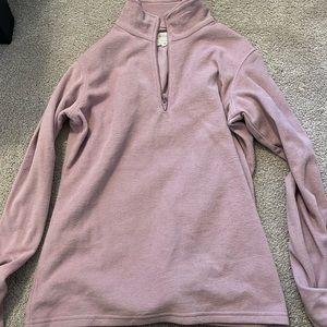 Pink half zip Mountain Warehouse fleece Size M womens